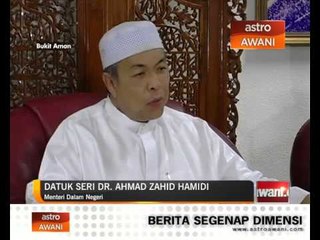 Télécharger la video: Amaran terhadap NGO bersifat perkauman - Zahid Hamidi