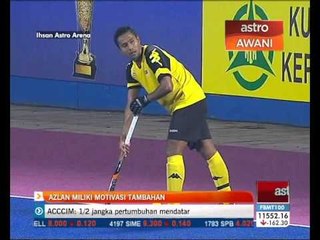 Hoki Malaysia: Azlan miliki motivasi tambahan