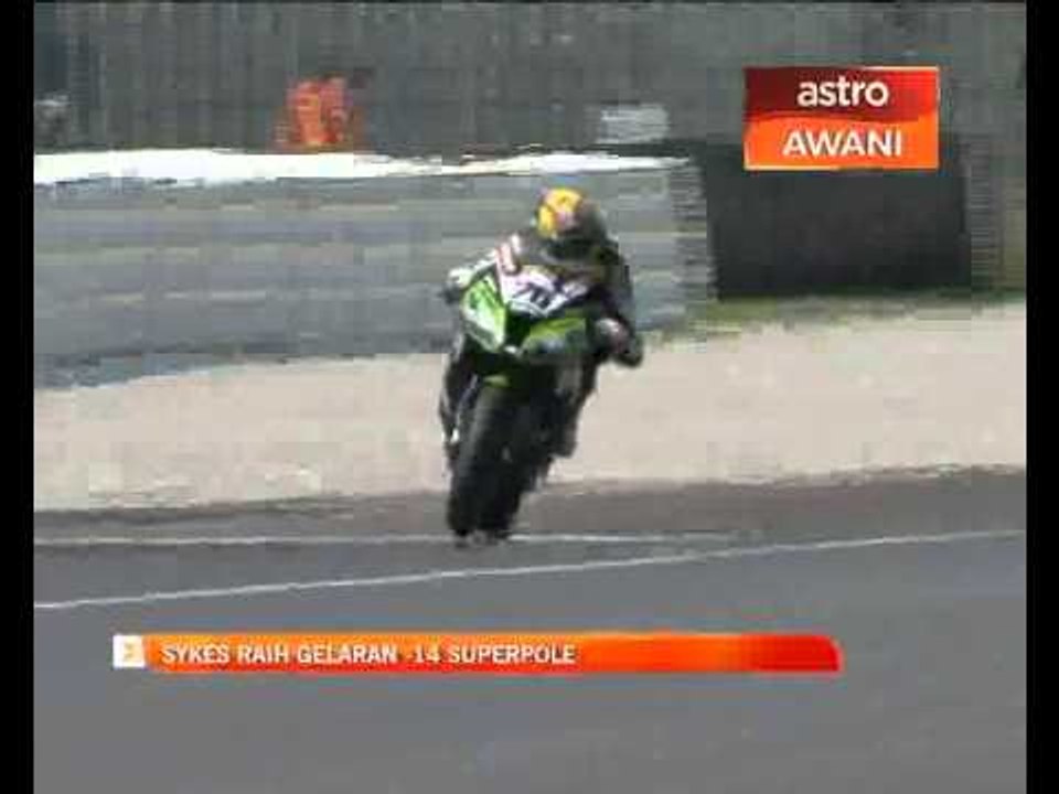 Sykes raih gelaran - 14 Superpole
