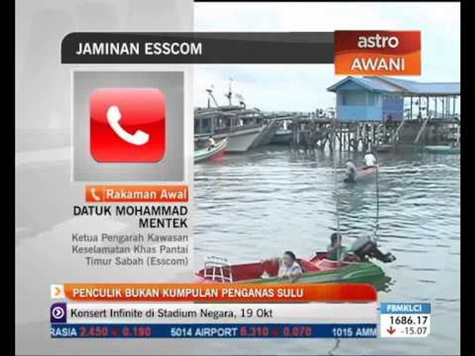 Bukan pengganas Sulu - ESSCOM