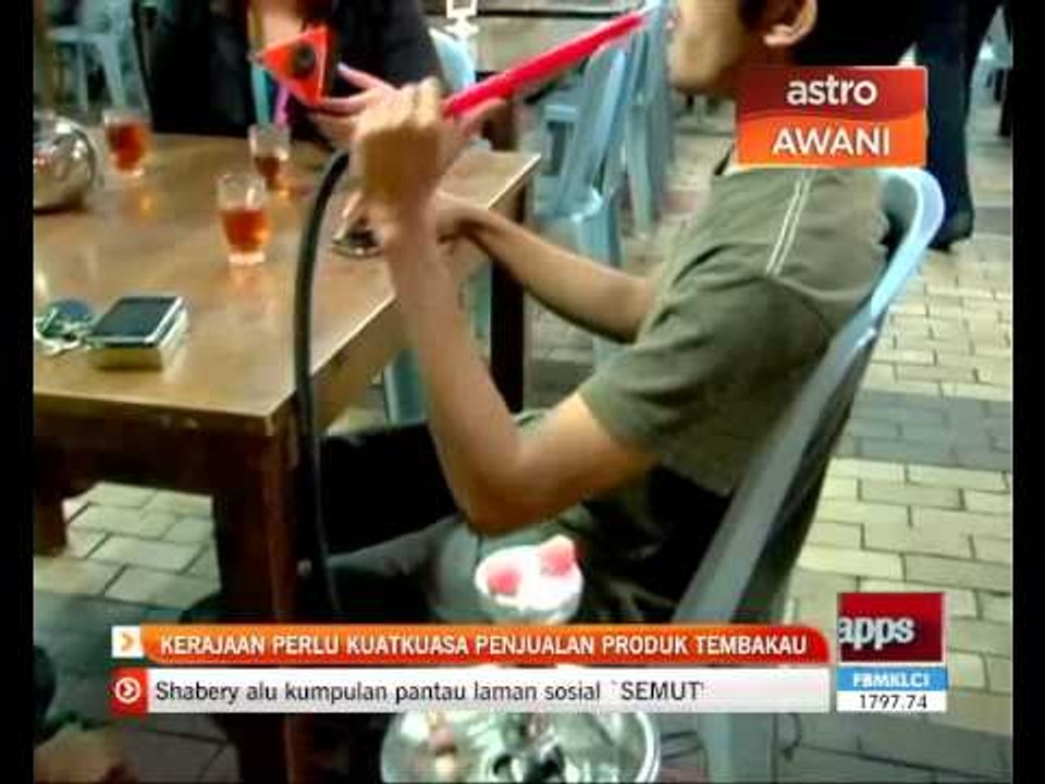 Penjualan produk tembakau perlu dilesenkan