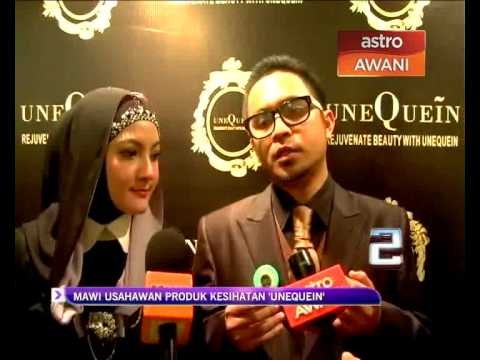 Mawi usahawan produk kesihatan 'Unequein'