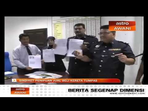 Sindiket penupuan jual beli kereta tumpas