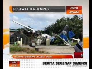 Télécharger la video: Pesawat terhempas di Kudat, Sabah