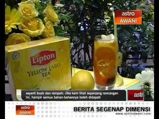 Minuman teh lebih menarik dalam 'Tea Twist'