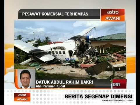 Pesawat komersial terhempas: Reaksi Ahli Parlimen Kudat