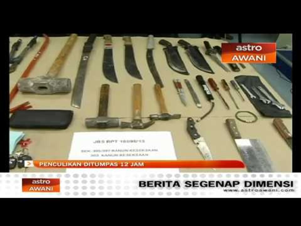 Penculikan ditumpas 12 jam