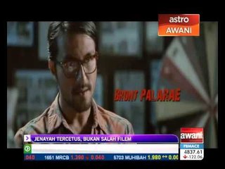 Jenayah tercetus, bukan salah filem