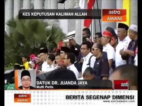 Keputusan isu kalimah Allah - Komen Mufti Perlis