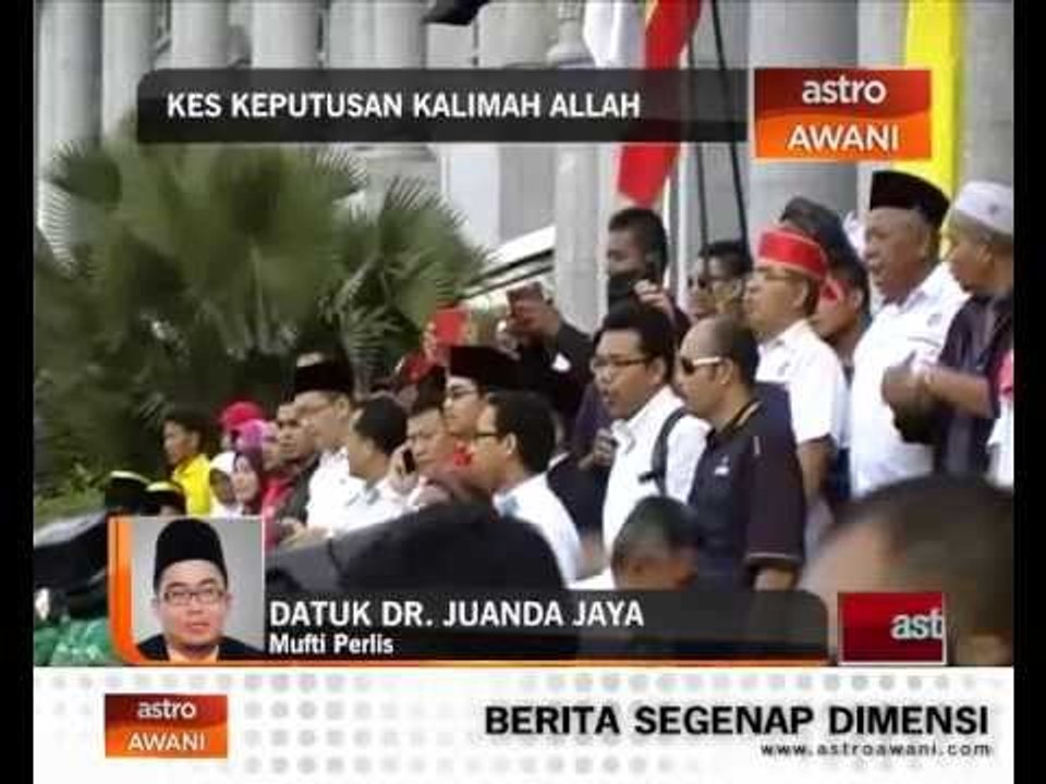 Keputusan isu kalimah Allah - Komen Mufti Perlis