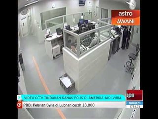 Video CCTV tindakan ganas polis di Amerika jadi viral