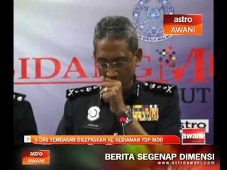 6 das tembakan dilepaskan ke kediaman YDP MDB