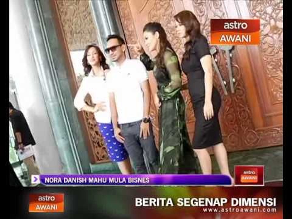 Nora Danish mahu mula bisnes