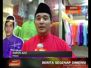Aaron Aziz lelong baju melayu