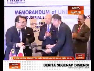 PR1MA guna teknologi baru bina rumah dari Jepun