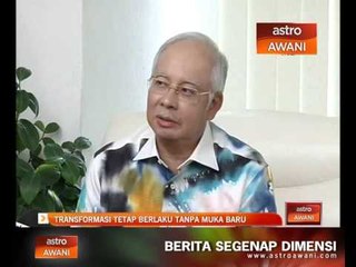 Transformasi tetap berlaku tanpa muka baru