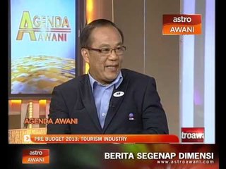 Agenda Awani - Pre-Budget 2014: Tourism Industry