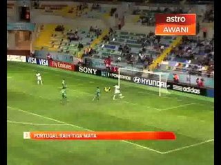 Portugal raih tiga mata
