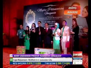 Mawi usahawan produk kesihatan 'Unequein'