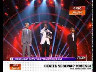 Kekurangan bawa tuah pada Kenichi Ebina