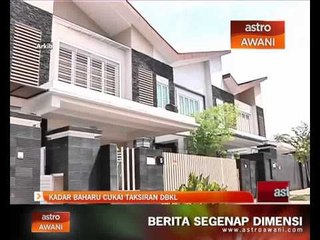 Kadar baru cukai taksiran DBKL