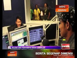 Nabil selesa jadi penyampai radio sambilan