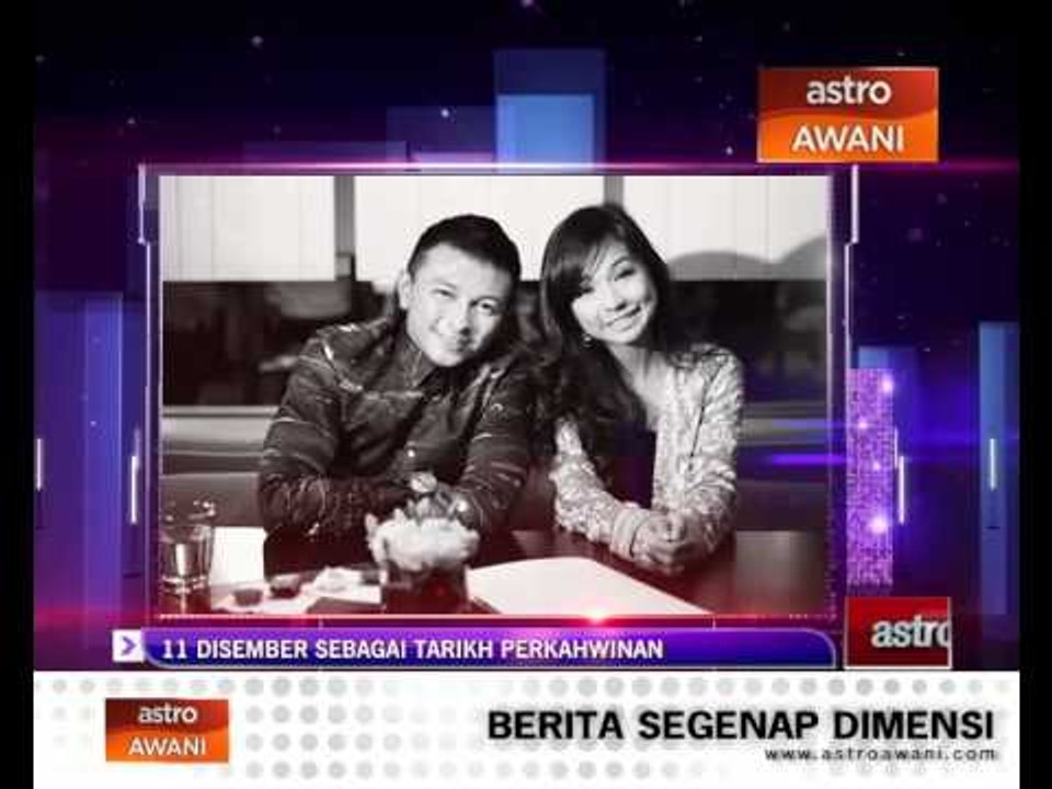 11 Disember sebagai tarikh perkahwinan