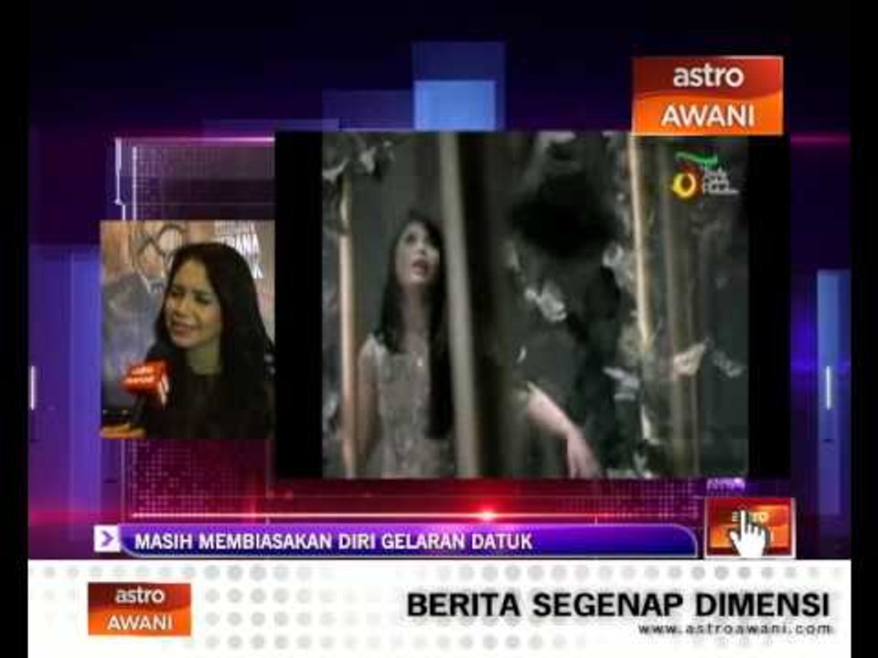 Rossa masih membiasakan diri dengan gelaran Datuk