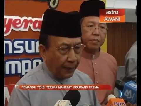 Pemandu teksi terima manfaat insurans TR1MA