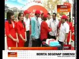 AirAsia jadual perjalanan baru Johor Bahru - Bandung