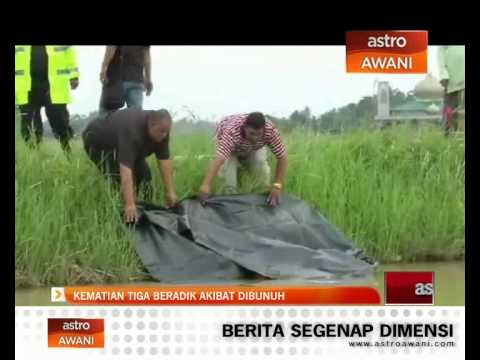 Kematian tiga beradik akibat dibunuh di Alor Setar, Kedah