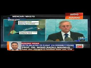 Mencari MH370: Prof. Dr. Mohd Razali Mahmud