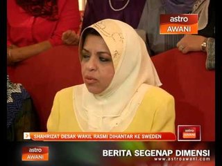 Shahrizat desak wakil rasmi dihantar ke Sweden