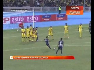 Pahang bangkit untuk ikat Lions XII 1-1