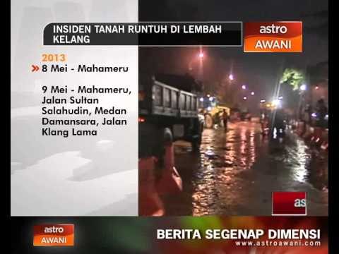 Insiden tanah runtuh di Lembah Kelang