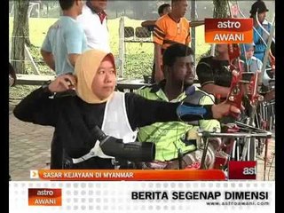 Sasar kejayaan di Myanmar