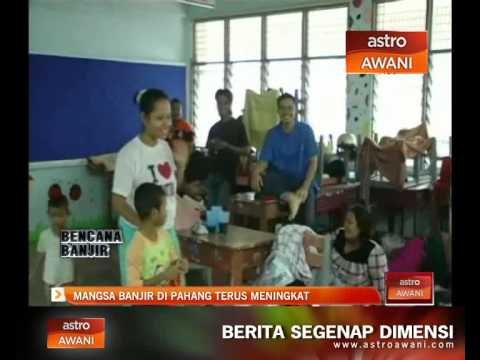 Mangsa banjir di Pahang terus meningkat