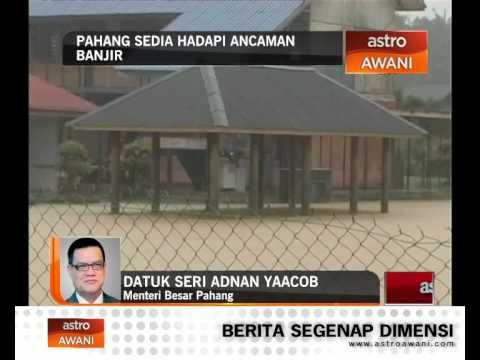 Banjir di Pahang lebih teruk berbanding 2001 - MB Pahang