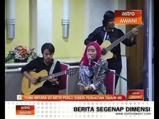Yuna antara 20 artis perlu diberi perhatian tahun ini