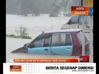 MKN nafi lepas air di Empangan Tasik Kenyir