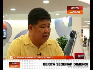 Hukuman mandatori sebatan untuk peragut