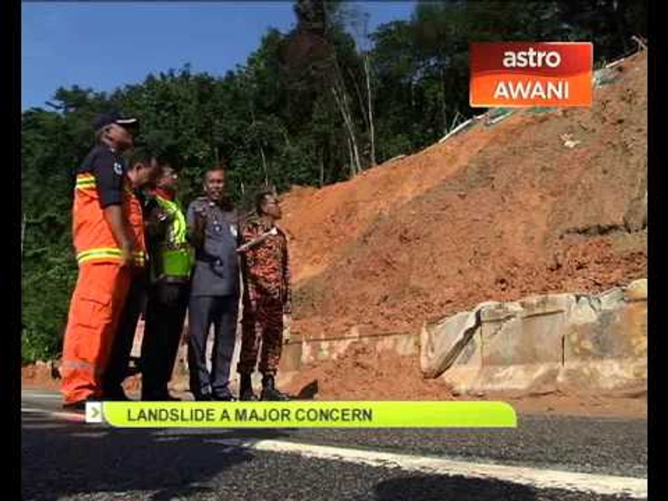 Landslide a major concern