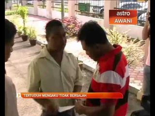 Tertuduh mengaku tidak bersalah