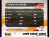 Mangsa banjir di Pahang mula berkurangan