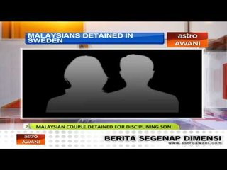 Malaysian couple detained for disciplining son