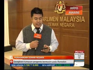 Laporan Sidang Dewan Negara - 24 Julai