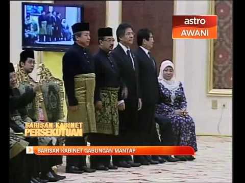 Harapan rakyat: Barisan kabinet gabungan mantap