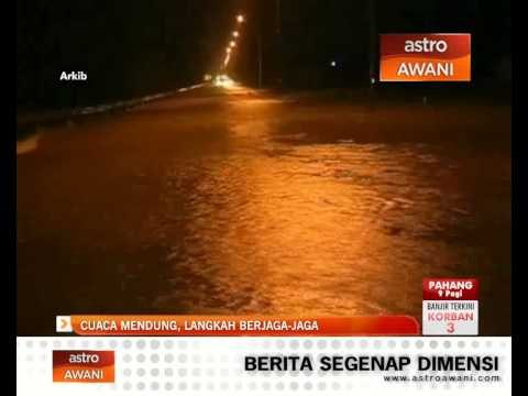 Air Sungai Kesang mula naik, penduduk diingat ambil langkah berjaga-jaga