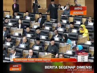 Pembukaan rasmi Dewan Rakyat