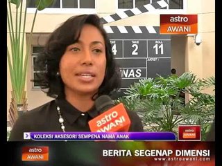 Koleksi aksesori sempena nama anak